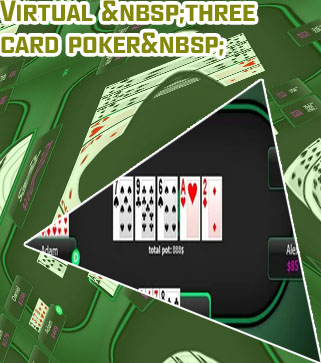 3 card poker game online