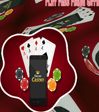 Poker on phone with friends