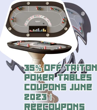 Triton poker table