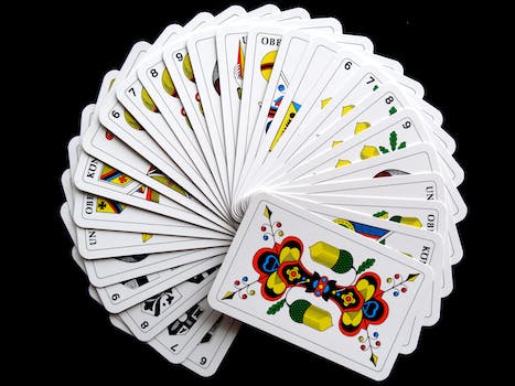 The Art of Playing with Poker Cards